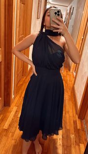 Navy Blue Formal Dress