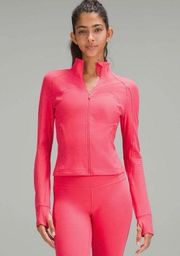 Lululemon Cropped Define Jacket Nulu Lip Gloss Pink, Size 6, EUC