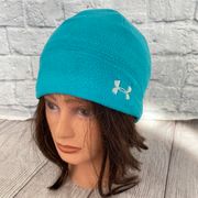 women OS fleece beanie hat w/soft lining Light Blue