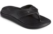 Sperry Windward Float Flip Flop Women’s Black Thong Sandals Sz 6
