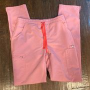 Figs Limited Chalk Pink Yola Skinny Scrub Pants Small Tall