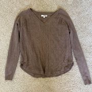 Sonoma Goods For Life Beige Light Brown Sweater