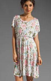 Valley of the Dolls Grunge Floral Rose Dress Cream Pearl Jam Large