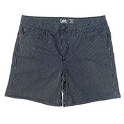 Lee Vintage  Railroad Stripe Regular Fit Mid Rise Shorts