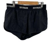 IVY PARK Logo Tape Running Shorts Black Size S