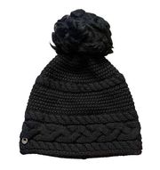 UGG Black PomPom Beanie