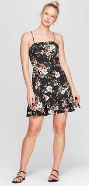 Black Floral Dress