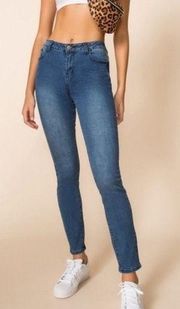 Superdown revolve high rise skinny jeans