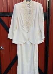 Karen Miller NY Mother of Bride Stunning Jacket Dress for a Wedding or Formal