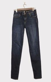 Kut From the Kloth Diana Skinny Jeans in Dark Wash 2L