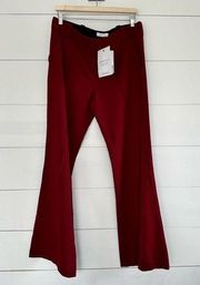 ALC Women’s 12 Red Maroon Lawrence Wide Leg Pants New NWT