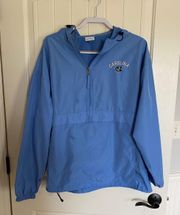 UNC half Zip Windbreaker 