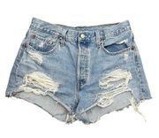 Levi’s 501 Button Fly Denim Shorts