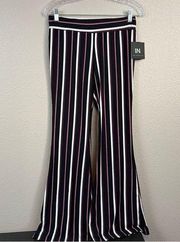 I.N San Francisco Stripe Bell Bottoms