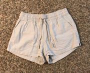 L.O.G.G. casual drawstring waist grey shorts