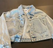 Cropped Denim Jacket