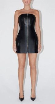 Khy leather dress  Sold out  Kylie Jenners brand   worn once