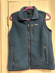 Women’s Retro Pile Fleece Vest