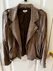 Pixley suede light brown jacket