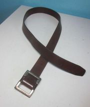 Vintage Belt The Limited Brown Leather Strap Size M