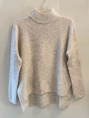 White Turtleneck Sweater