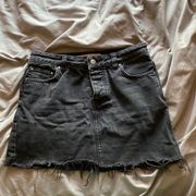 ASOS Black Denim Skirt