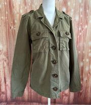 Life In Progress Army Green Utility Jacket