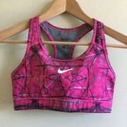 Nike  Pro Dri-Fit Swoosh 1-Piece No Pad Sports Bra