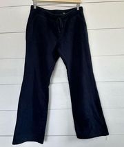 Polo Jeans Co Vintage Ralph Lauren Women’s Large Navy Logo Butt Sweatpants Y2K