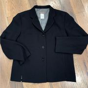 Kenar Woman’s Designer Blazer Jacket Black Size 12