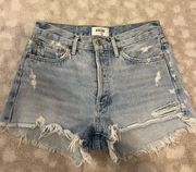 High Waisted Jean Shorts