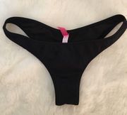 VS Pink Rouched bikini bottoms