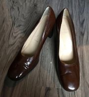 Amalfi Nordstrom Made In Italy leather chunk heels