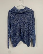 Cropped Cowl Neck Sweater