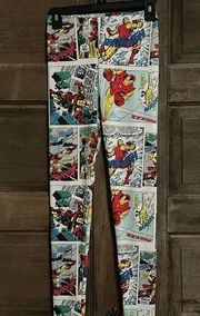 Marvel Comic Pants Women Small Iron man