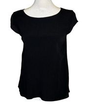 Wilfred Free black short cap sleeve top size XS