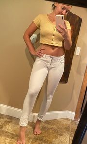 JNY White Jean Pants