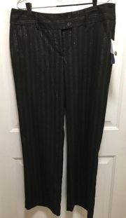 Apt.9 Black Dress pants NWT size 14