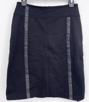 Fendi Black Polymide Skirt size 27/28