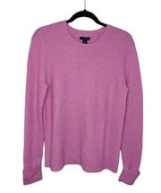 Halogen (Nordstrom) Cuffed Sleeve Sweater in Crayon Pink - Size M - NWT