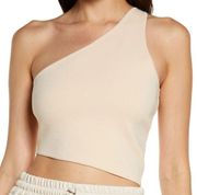 A.L.C Colby One-Shoulder Crop Tank In Glace Size Large NWT