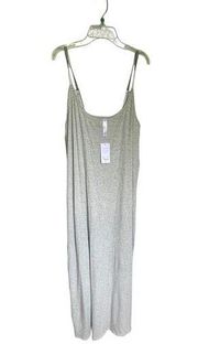 Sleep By Cacique Long Slit Side Maxi Sleepwear/ Nightgown Dress Gray Size 22/24