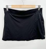 Champion C9 Black Skort Comfort Lined Stretch Activewear Womens Size Large