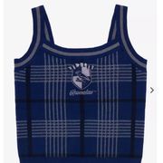 Harry Potter Ravenclaw Plaid Knit Tank Top