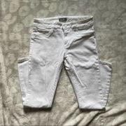 DL1961 White Florence Cropped Jeans Size 25