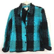 Vintage 80’s New Direction Color Block Jacket Size Medium