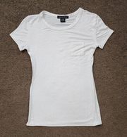 White Pocket Tee, Women's S