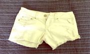 American eagle women jeans shorts white size 0