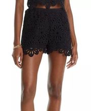 Sugarlips Macrame Lace Shorts Black M