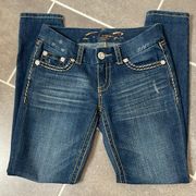 Seven7 Blue Skinny Jeans size 2